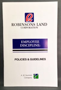 Robinsons Land Corporation Employee Manual