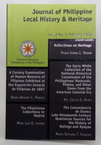 National Historical Commission of the Philippines Journal