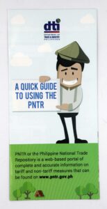 DTI Philippine National Trade Repository Flyers #vjgraphicsoffsetprinting #vjgraphics #offsetprinting #flyers #growthroughprint