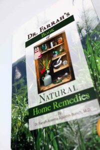 Dr. Farrah's Book Natural Home Remedies #vjgraphicsprinting #growthroughprint #homeremedies — with Dr Farrah MD and Dr. Farrah-Agustin Bunch Natural Medical Center