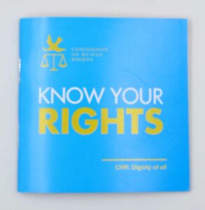 Commission on Human Rights Know Your Rights Booklet #vjgraphicsprinting #offsetprinting #growthroughprint #booklet — with Commission on Human Rights-Human Resource Development Division, Commission on Human Rights, Regional Office No. 4 and Commission on Human Rights of the Philippines