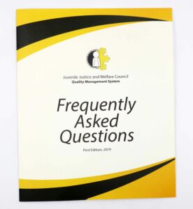 Juvenile Justice and Welfare Council Frequently Asked Questions #vjgraphicsprinting #offsetprinting #growthroughprint #booklet — with Juvenile Justice and Welfare Council