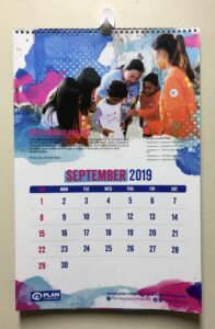 Plan International Philippines Wall Calendar #vjgraphicsprinting #growthroughprint #offsetprinting #wallcalendar #calendar — with Plan International Philippines in Quezon City, Philippines