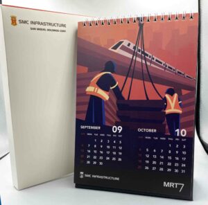 SMC Infrastructure Desk Calendar #vjgraphicsprinting #offsetprinting #growthroughprint #calendars #deskcalendars