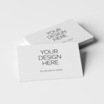 Business card mockup