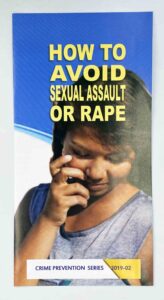 National Police Commission How to Avoid Sexual Assault or Rape Flyers #vjgraphicsprinting #offsetprinting #growthroughprint #digitalprinting #flyers — with National Police Commission - Ncr, National Police Commission Regional Office No. 10 and National Police Commission R4A Calabarzon
