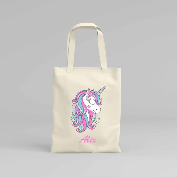 Canvas Tote Bag Unicorn 2