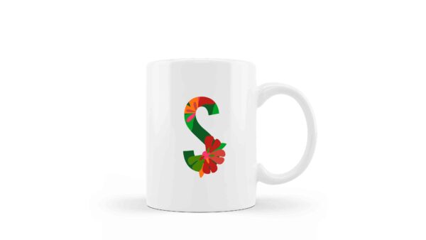 Mugs Monogram Floral 4