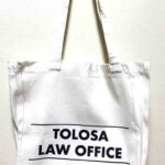 Tolosa Law Office Canvas Bag #vjgraphicsprinting #canvasbag #growthroughptin #heatpress