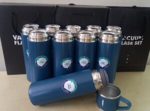 Early Childhood Care and Development (ECCD) Council Flask Tumbler with Cups #vjgraphicsprinting #growthroughprint #ipublishph #PrintItYourWay #uvprinting