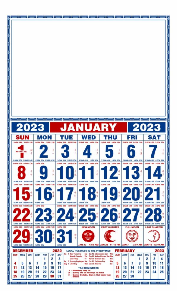 Commercial Calendar 2025 With Holidays Philippines 