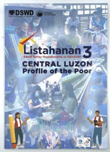 Department of Social Welfare and Development DSWD Listahan 3 Central Luzon Profile of the Poor #vjgraphicsprinting #growthroughprint #ipublishph #PrintItYourWay #offsetprinting #digitalprinting