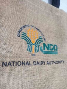 National Dairy Authority Jute Bag #vjgraphicsprinting Helping the Dairy Industry #growthroughprint #dtfprinting #ipublishph #PrintItYourWay www.vjgraphicarts.com