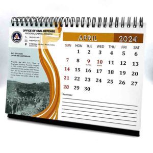 Office of Civil Defense NCR Desk Calendar 01