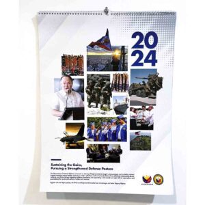 @dndphl Department of National Defense - Philippines 2024 Wall Calendar #vjgraphicsprinting #growthroughprint #ipublishph #PrintItYourWay #offsetprinting #digitalprinting www.vjgraphicarts.com