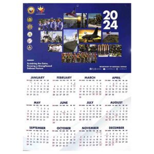 @dndphl Department of National Defense - Philippines 2024 Poster Calendar #vjgraphicsprinting #growthroughprint #ipublishph #PrintItYourWay #offsetprinting #digitalprinting www.vjgraphicarts.com
