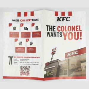 @kfcphilippines KFC The Colonel Wants You Flyer #vjgraphicsprinting #growthroughprint #ipublishph #PrintItYourWay #offsetprinting #digitalprinting www.vjgraophicarts.com