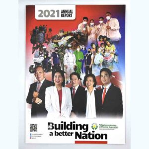 PAGCOR @pagcor_ph Annual Report 2021 #vjgraphicsprinting #growthroughprint #ipublishph #printityourway #offsetprinting #digitalprinting #AnnualReport www.vjgraphicarts.com