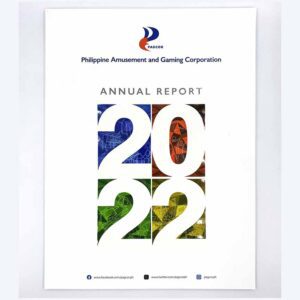 PAGCOR @pagcor_ph Annual Report 2022 #vjgraphicsprinting #growthroughprint #ipublishph #printityourway #offsetprinting #digitalprinting #AnnualReport www.vjgraphicarts.com