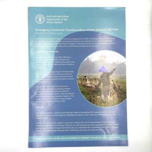 @fao Food and Agriculture Organization of the United Nations (FAO) Emergency Centre for Transboundary Animal Diseases Brochure #vjgraphicsprinting #growthroughprint #ipublishph #PrintItYourWay #brochures www.vjgraphicarts.com