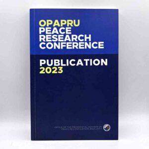 OPAPRU Peace Research Conference Publication 2023 #vjgraphicsprinting #growthroughprint #ipublishph #printityourway #offsetprinting #digitalprinting www.vjgraphicarts.com