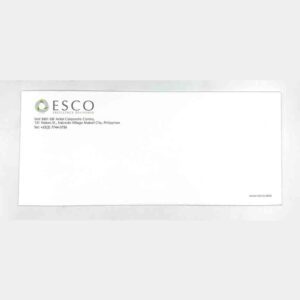 ESCO Letter Envelopes #vjgraphicsprinting #growthroughprint #ipublishph #printityourway #offsetprinting #digitalprinting #envelopes #officestationery www.vjgraphicarts.com