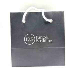 King & Spalding Paper Bag #vjgraphicsprinting #growthroughprint #ipublishph #PrintItYourWay #paperbags #packaging #offsetprinting #digitalprinting www.vjgraphicarts.com