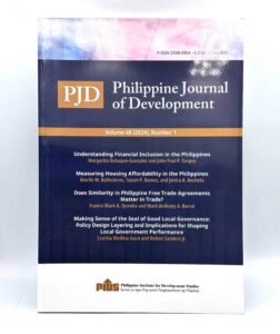 Philippine Institute For Development Studies Philippine Journal of Development #vjgraphicsprinting #growthroughprint #ipublishph #PrintItYourWay #offsetprinting #digitalprinting #journals #publications www.vjgraphicarts.com