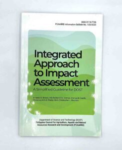 DOST PCAARRD @dostpcaarrd PCAARRD Integrated Approach to Impact Assessment #vjgraphicsprinting #growthroughprint #ipublishph #PrintItYourWay #offsetprinting #digitalprinting #publications www.vjgraphicarts.com