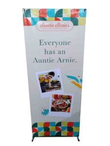 Auntie Arnie's @auntiearniesph Auntie Arnie's Tarpaulin #vjgraphicsprinting #growthroughprint #ipublishph #PrintItYourWay #offsetprinting #digitalprinting #largeformatprinting #tarpaulin #pullupbanners www.vjgraphicarts.com