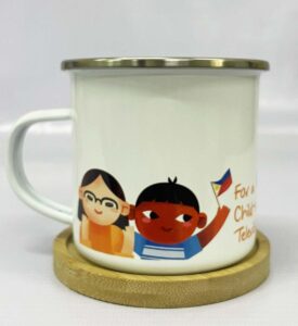 National Council for Children's Television Enamel Mug #vjgraphicsprinting #growthroughprint #ipublishph #PrintItYourWay #offsetprinting #digitalprinting #corporategiveaways #mugs www.vjgraphicarts.com