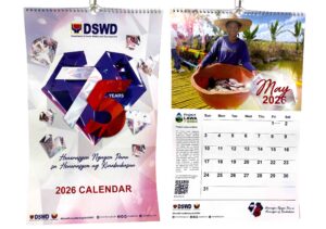 DSWD 2026 Wall Calendar
#vjgraphicsprinting #growthroughprint #ipublishph #PrintItYourWay #offsetprinting #digitalprinting #corporategiveaways  #calendars #wallcalendar   
www.vjgraphicarts.com