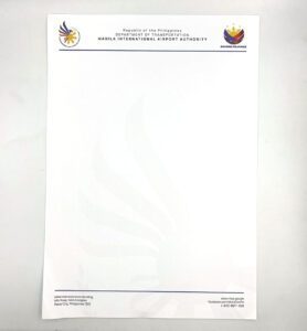 Manila International Airport Authority Letterhead Manila International Airport Authority @miaagovph #vjgraphicsprinting #growthroughprint #ipublishph #PrintItYourWay #offsetprinting #digitalprinting #OfficeStationery #letterhead #letterheadprinting www.vjgraphicarts.com