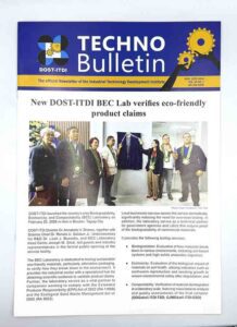 ITDI Techno Bulletin Newsletter DOST ITDI @dost_itdi #vjgraphicsprinting #growthroughprint #ipublishph #PrintItYourWay #offsetprinting #digitalprinting #publications #newsletter www.vjgraphicarts.com